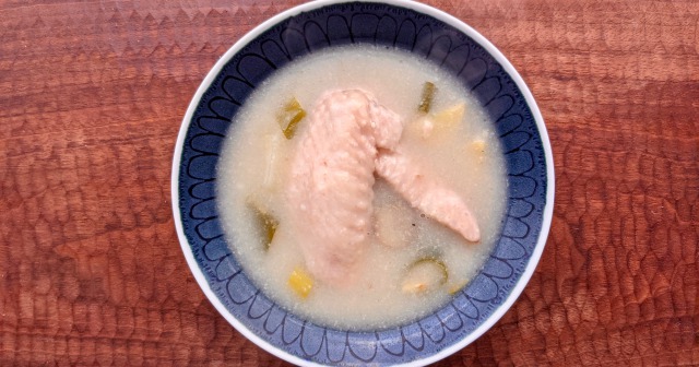 サムゲタン風スープ写真